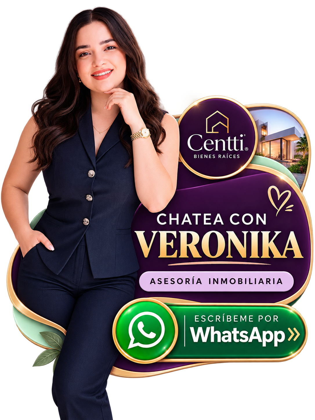 Chatea con Centti por WhatsApp